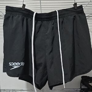 Speedo Women's Black Bike Shorts